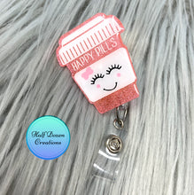 Load image into Gallery viewer, Pill Bottle Badge Reel