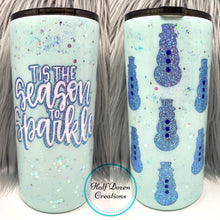 Load image into Gallery viewer, Tis The Season To Sparkle Glitter Tumbler