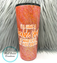 Load image into Gallery viewer, Double Shot Glitter Swirl Tumbler
