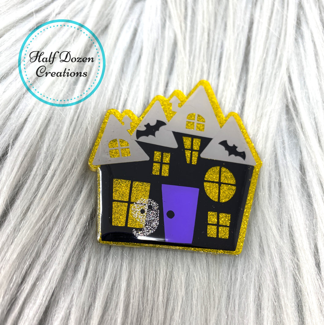 Halloween Haunted House Badge Reel