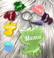 Load image into Gallery viewer, Mama Cat Keychain Set
