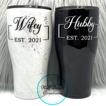 Load image into Gallery viewer, Wedding Tumbler Set